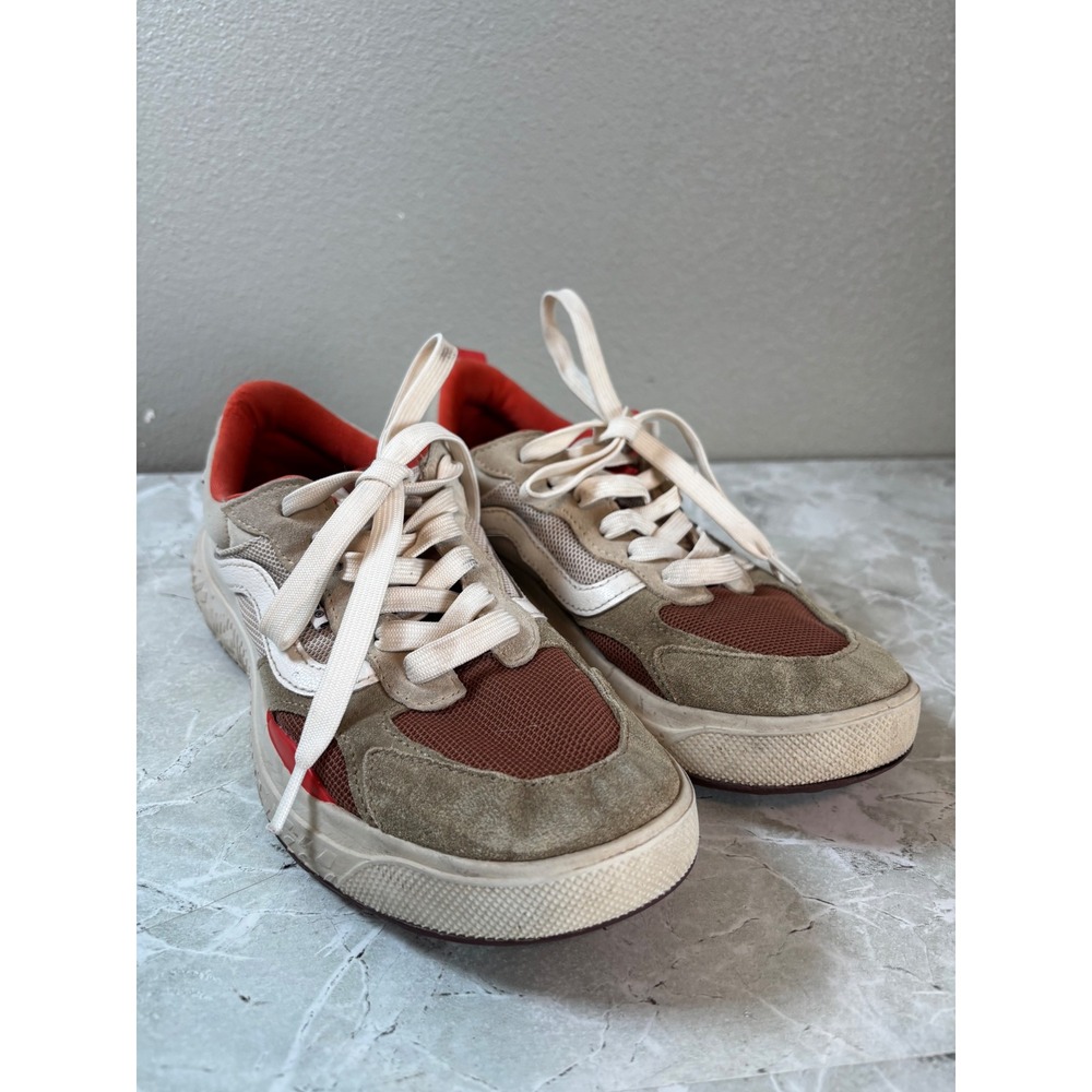 Vans MTE UltraRange Neo VR3 Sneakers Tan Rust White Low Top Lace Up Women's 9.5